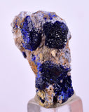 2.9cms GEM AZURITE CRYSTALS Mexico Royal Blue Color Shiny U631