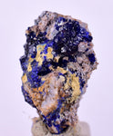 2.4cms GEM AZURITE CRYSTALS Mexico Royal Blue Color Shiny U632