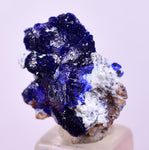 1.9cms GEM AZURITE CRYSTALS Mexico Royal Blue Color Shiny U635