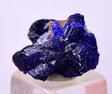 1.4cms GEM AZURITE CRYSTALS Mexico Royal Blue Color Shiny U636