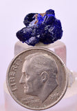 1.4cms GEM AZURITE CRYSTALS Mexico Royal Blue Color Shiny U636