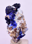 2.6cms GEM AZURITE CRYSTALS Mexico Royal Blue Color Shiny U637