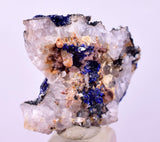 2.7cms GEM AZURITE CRYSTALS Mexico Royal Blue Color Shiny U638