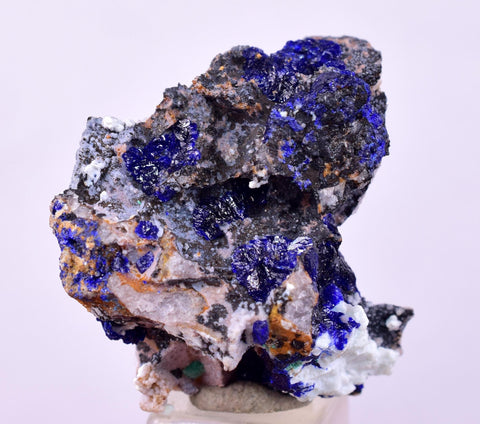 2.7cms GEM AZURITE CRYSTALS Mexico Royal Blue Color Shiny U638