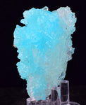 7.3cms NATURAL BLUE SALAMMONIAC Lecontite Botryoidal Crystals Chile Turquoise Color Rare Aesthetic Mineral Specimen U628