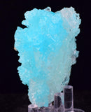 7.3cms NATURAL BLUE SALAMMONIAC Lecontite Botryoidal Crystals Chile Turquoise Color Rare Aesthetic Mineral Specimen U628
