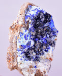 4.2cms GEM AZURITE CRYSTALS Mexico Royal Blue Color Shiny U643