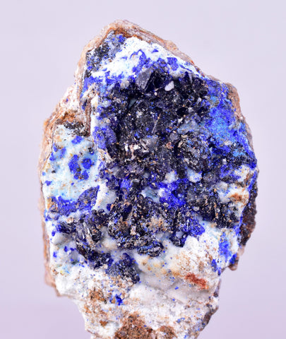 4.2cms GEM AZURITE CRYSTALS Mexico Royal Blue Color Shiny U643