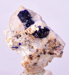 2.4cms GEM AZURITE CRYSTALS Mexico Royal Blue Color Shiny U644