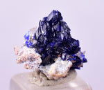 1.3cms GEM AZURITE CRYSTALS Mexico Royal Blue Color Shiny U645