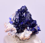 1.3cms GEM AZURITE CRYSTALS Mexico Royal Blue Color Shiny U645