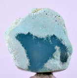 123cts GEM SILICA CHRYSOCOLLA Lily Mine Peru Chalcedony Quartz Polished B125