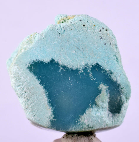 123cts GEM SILICA CHRYSOCOLLA Lily Mine Peru Chalcedony Quartz Polished B125