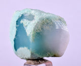123cts GEM SILICA CHRYSOCOLLA Lily Mine Peru Chalcedony Quartz Polished B125