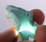 40.5cts GEM SILICA CHRYSOCOLLA Lily Mine Peru Chalcedony Quartz Polished B126