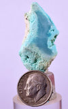 40.5cts GEM SILICA CHRYSOCOLLA Lily Mine Peru Chalcedony Quartz Polished B126
