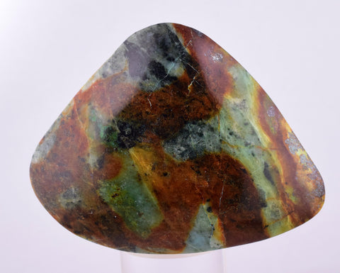 49grs BLUE GREEN SCAPOLITE Peru Marialite Chrysocolla Quartz Titanite B127