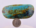 23grs BLUE GREEN SCAPOLITE Peru Marialite Chrysocolla Quartz Titanite B128