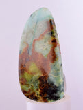 14.9grs BLUE GREEN SCAPOLITE Peru Marialite Chrysocolla Quartz Titanite B131