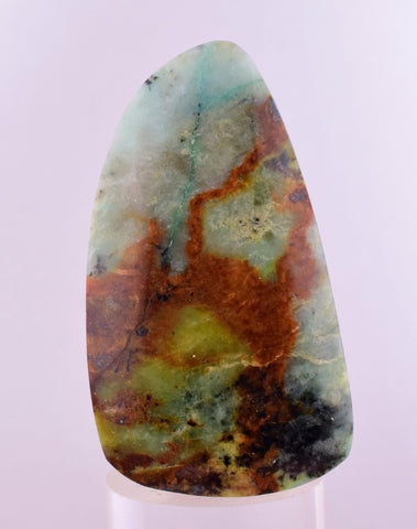 14.9grs BLUE GREEN SCAPOLITE Peru Marialite Chrysocolla Quartz Titanite B131