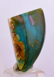 9.5carats BLUE OPAL CABOCHON Pendant Wire Wrap Caribean Turquoise Color Peru B143