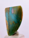 9.5carats BLUE OPAL CABOCHON Pendant Wire Wrap Caribean Turquoise Color Peru B143