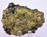 8.6cms EPIDOTE CRYSTALS Cluster Peru Green Color Mineral Specimen C43