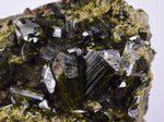 8.6cms EPIDOTE CRYSTALS Cluster Peru Green Color Mineral Specimen C43