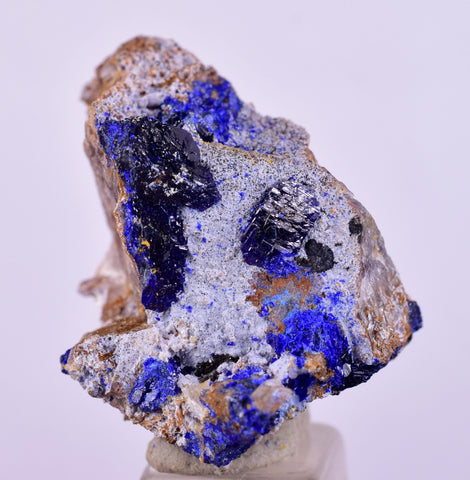 2.7cms GEM AZURITE CRYSTALS Mexico Royal Blue Color Shiny U630