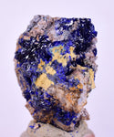 2.4cms GEM AZURITE CRYSTALS Mexico Royal Blue Color Shiny U632
