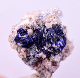 2cms GEM AZURITE CRYSTALS Mexico Royal Blue Color Shiny U634