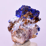 1.9cms GEM AZURITE CRYSTALS Mexico Royal Blue Color Shiny U635