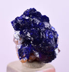 1.9cms GEM AZURITE CRYSTALS Mexico Royal Blue Color Shiny U635
