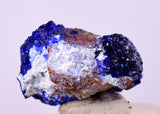 1.4cms GEM AZURITE CRYSTALS Mexico Royal Blue Color Shiny U636