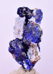 2.6cms GEM AZURITE CRYSTALS Mexico Royal Blue Color Shiny U637