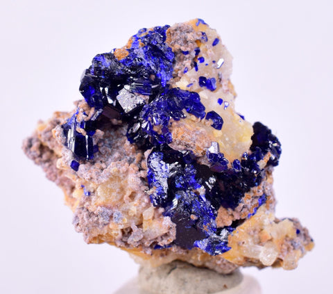 2.4cms GEM AZURITE CRYSTALS Mexico Royal Blue Color Shiny U639