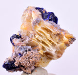 2.4cms GEM AZURITE CRYSTALS Mexico Royal Blue Color Shiny U639