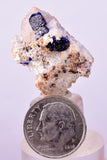 2.4cms GEM AZURITE CRYSTALS Mexico Royal Blue Color Shiny U644