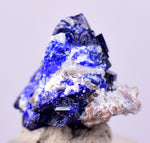 1.3cms GEM AZURITE CRYSTALS Mexico Royal Blue Color Shiny U645