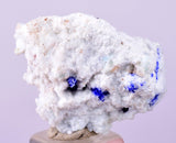 2.6cms GEM AZURITE CRYSTALS Mexico Royal Blue Color Shiny U646