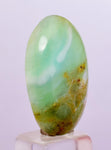 9carats BLUE OPAL CABOCHON Pendant Wire Wrap Caribean Turquoise Color Peru B140