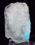 5.7cms NATURAL BLUE SALAMMONIAC Lecontite Botryoidal Crystals Chile Turquoise Color Rare Aesthetic Mineral Specimen U647