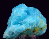 8.3cms NATURAL BLUE SALAMMONIAC Crystals Chile Turquoise Color Rare Aesthetic Mineral Specimen U652