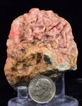 7cms RHODOCHROSITE RHOMBOHEDRAL Crystals Peru Collector Mineral Specimen R782