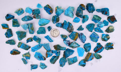 150grs BLUE OPAL ROUGH Peru Scenic Quality Jewelry Collector O812