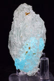 5.7cms NATURAL BLUE SALAMMONIAC Lecontite Botryoidal Crystals Chile Turquoise Color Rare Aesthetic Mineral Specimen U647