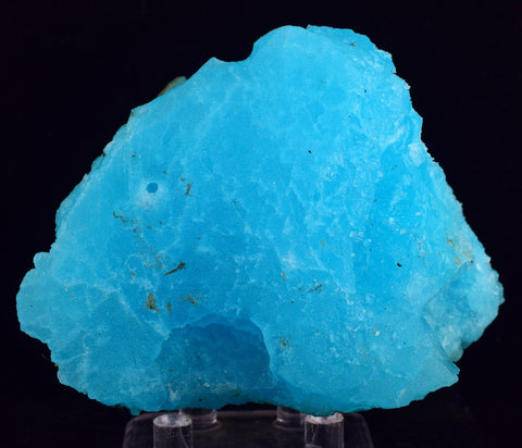 8.3cms NATURAL BLUE SALAMMONIAC Crystals Chile Turquoise Color Rare Aesthetic Mineral Specimen U652