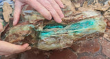 25Kilogramas BLUE OPAL ROUGH Peru Scenic Quality Jewelry Collector
