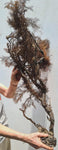 93cms GIANT GOLDEN BLACK Coral Peru Natural Branch Sea Genuine for Pendant Beads Jewelry Cabochon