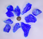 LOT 10 CHALCANTHITE CRYSTAL LAB GROW MINERAL SPECIMEN PERU FB62